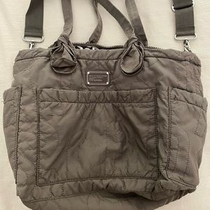 Marc by marc jacobs diaper bag overnight bag taupe